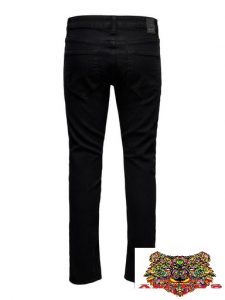ONLY&SONS- ONSLOOM SLIM TWILL NERO NO.22021458