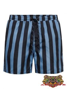 ONLY&SONS-COSTUME UOMO A RIGHE NERE/BLUE
