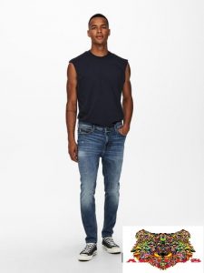 ONLY&SONS- JEANS UOMO ONSDRAPER TAP NO.22019816