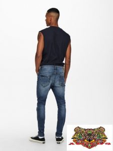 ONLY&SONS- JEANS UOMO ONSDRAPER TAP NO.22019816