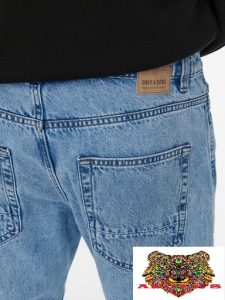 ONLY&SONS – JEANS UOMO ONSAVI BEAM LIFE CROP NO.22020313