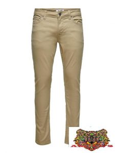 ONLY&SONS- ONSLOOM SLIM TWILL BEIGE NO.22021458