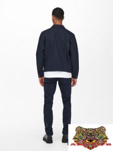 ONLY&SONS- ONSLOOM SLIM TWILL BLUE NAVY NO.22021458