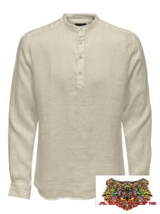 ONLY&SONS-MAGLIA LINO BEIGE
