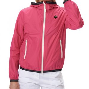 BLAUER-Giacca a Vento Donna Nastrata Rosa