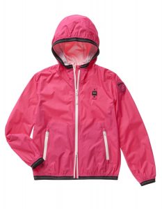 BLAUER-Giacca a Vento Donna Nastrata Rosa