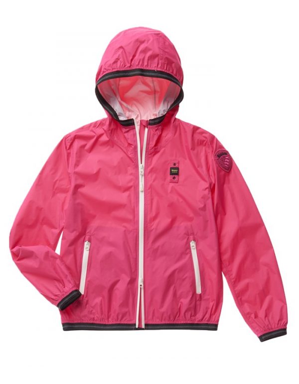 BLAUER-Giacca a Vento Donna Nastrata Rosa