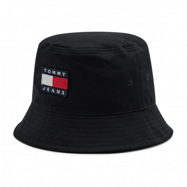TOMMY JEANS- CAPPELLO PESCATORE NERO