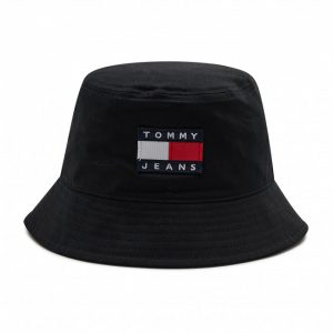 TOMMY JEANS- CAPPELLO PESCATORE NERO