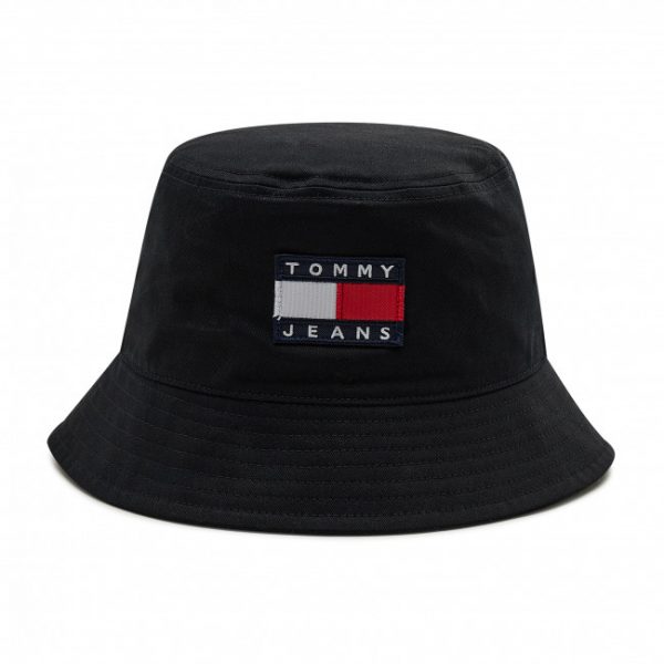 TOMMY JEANS- CAPPELLO PESCATORE NERO