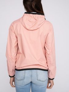 BLAUER-GIACCA A VENTO DONNA NASTRATA ROSA CHIARO