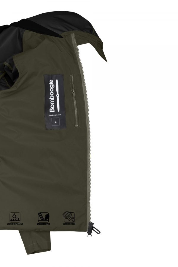 BOMBOOGIE-TOKYO TECHNO JACKET VERDE