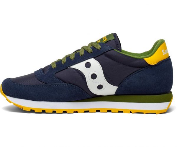 SAUCONY- Scarpe Uomo Jazz Original Blue/Verde