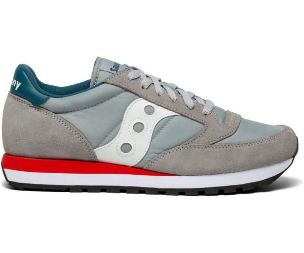 SAUCONY- SCARPE UOMO JAZZ ORIGINAL GRIGIO CHIARO