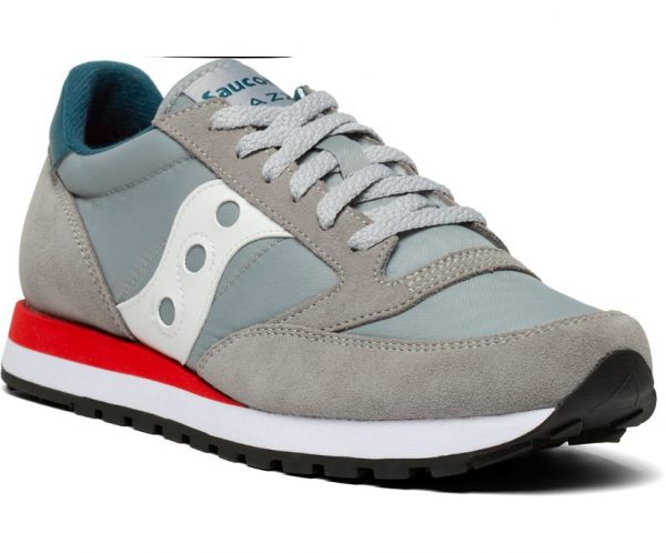 SAUCONY- SCARPE UOMO JAZZ ORIGINAL GRIGIO CHIARO