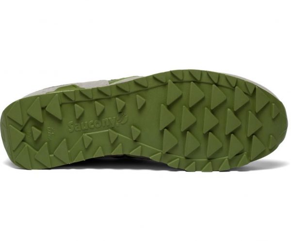 SAUCONY- SCARPE SHADOW ORIGINAL GROGIO CHIARO/VERDE
