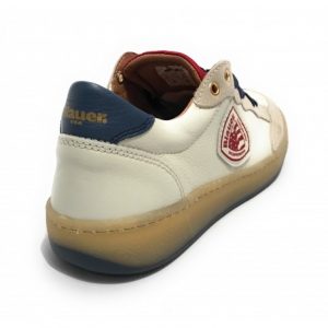 BLAUER -SCARPE UOMO S2MURRAY07 BIANCO ROSSO