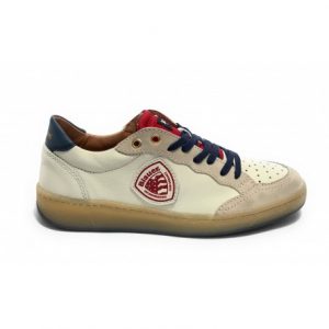 BLAUER -SCARPE UOMO S2MURRAY07 BIANCO ROSSO