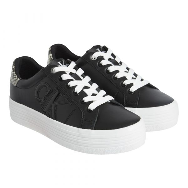 CALVIN KLEIN – Scarpe Donna in Pelle Nero