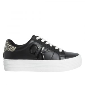 CALVIN KLEIN – Scarpe Donna in Pelle Nero