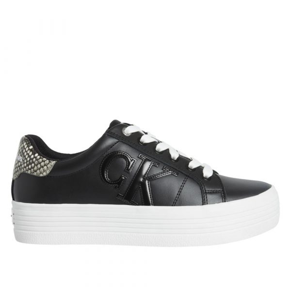 CALVIN KLEIN – Scarpe Donna in Pelle Nero
