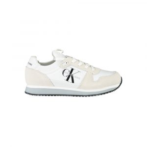 CALVIN KLEIN – Scarpe Uomo in Camoscio Bianco