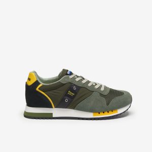 BLAUER-SCARPA UOMO QUEENS/MES VERDE MILITARE