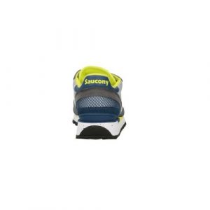 SAUCONY- SCARPE SHADOW ORIGINAL GRIGIO/BLUE/Giallo