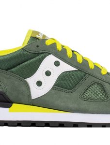 SAUCONY- SCARPE SHADOW ORIGINAL VERDE/BIANCO/Giallo