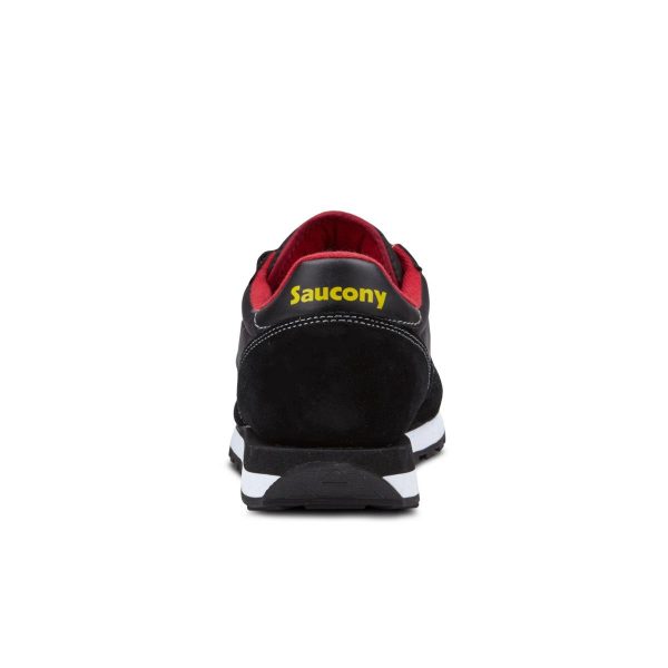 SAUCONY- SCARPE JAZZ ORIGINAL NERO/ROSSO