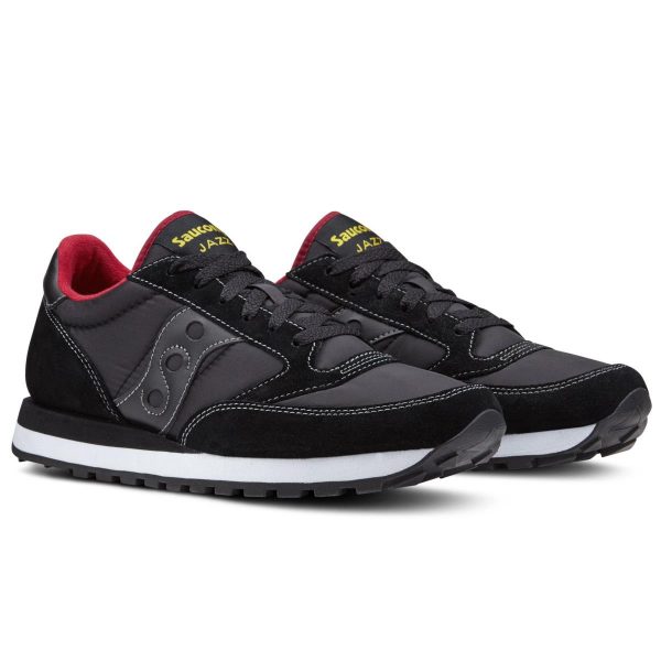 SAUCONY- SCARPE JAZZ ORIGINAL NERO/ROSSO