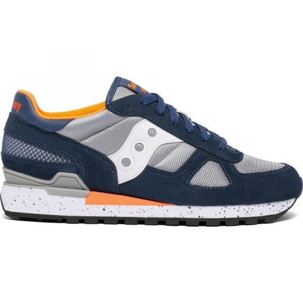 SAUCONY- SCARPE SHADOW ORIGINAL BLUE/GRIGIO/ORANGE