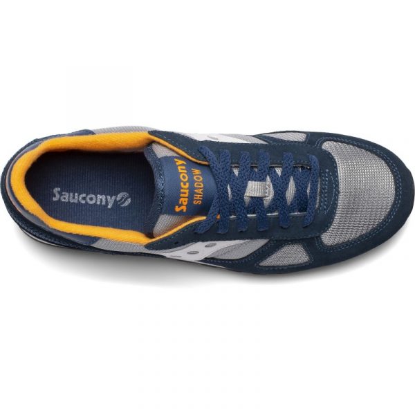 SAUCONY- SCARPE SHADOW ORIGINAL BLUE/GRIGIO/ORANGE