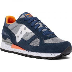 SAUCONY- SCARPE SHADOW ORIGINAL BLUE/GRIGIO/ORANGE