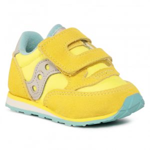 SAUCONY – SCARPE BAMBINI PICCOLI BABY JAZZ HOOK & LOOP GIALLO