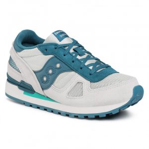 SAUCONY – SCARPE BAMBINO SHADOW ORIGINAL GRIGIO/BLUE