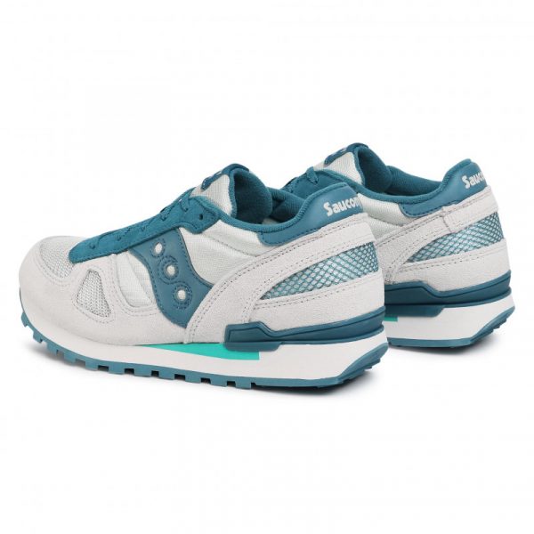 SAUCONY – SCARPE BAMBINO SHADOW ORIGINAL GRIGIO/BLUE
