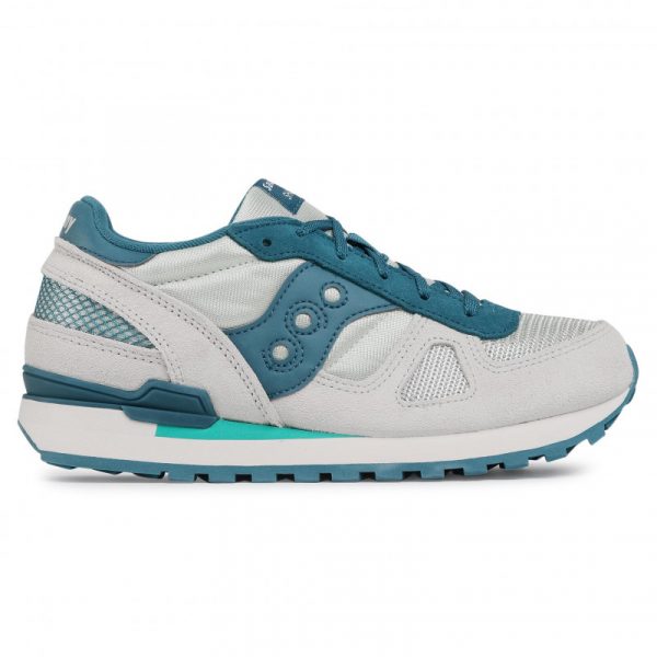 SAUCONY – SCARPE BAMBINO SHADOW ORIGINAL GRIGIO/BLUE