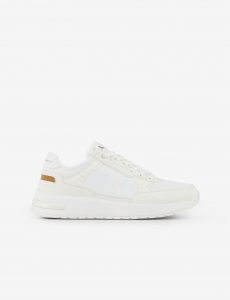 ARMANI EXCHANGE – SCARPE UOMO in mesh con suola maxi BIANCHE