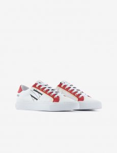 ARMANI EXCHANGE – SCARPE DONNA TEXTURE VINTAGE BIANCHE
