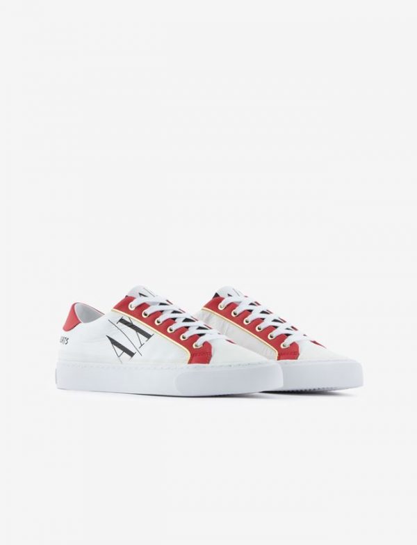 ARMANI EXCHANGE – SCARPE DONNA TEXTURE VINTAGE BIANCHE