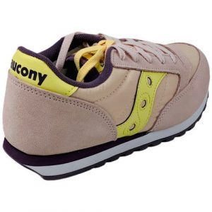 SAUCONY – SCARPE BAMBINO JAZZ ORIGINAL BLUSH/GIALLO