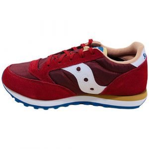 SAUCONY – SCARPE BAMBINO JAZZ ORIGINAL ROSSO/BLUE/BEIGE
