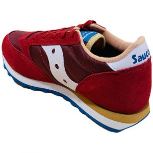 SAUCONY – SCARPE BAMBINO JAZZ ORIGINAL ROSSO/BLUE/BEIGE