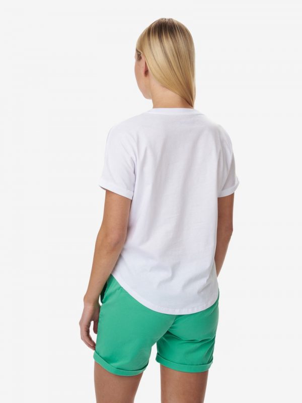 BLAUER – T-SHIRT DONNA MANICA CORTA GOMMATA BIANCA