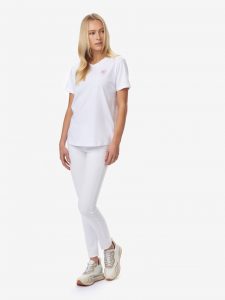 BLAUER – T-SHIRT DONNA CON SCUDO BLAUER BIANCA