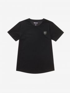 BLAUER – T-SHIRT DONNA CON SCUDO BLAUER NERA