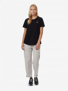 BLAUER – T-SHIRT DONNA CON SCUDO BLAUER NERA