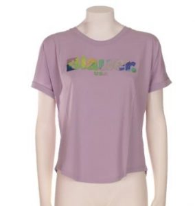 BLAUER – T-SHIRT DONNA MANICA CORTA GOMMATA LAVANDA