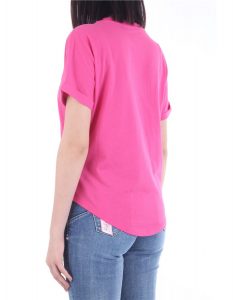 BLAUER – T-SHIRT DONNA MANICA CORTA GOMMATA ROSA